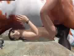 Lara croft horse